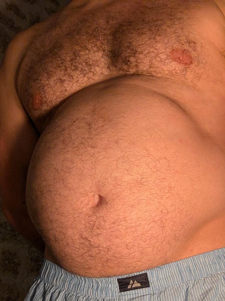 Photo of my torso - belly out 
