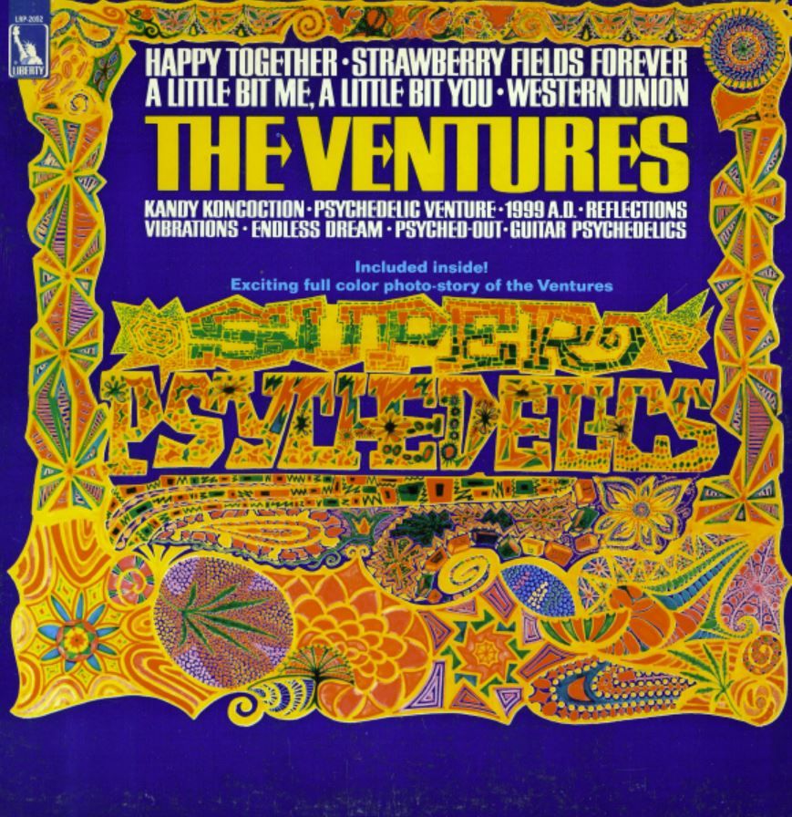 Super Psychedelics LP by The Ventures