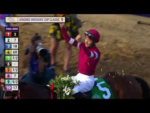 Forever Young (JPN) wins the BC Classic G.I race 9 at Del Mar 11/1/25