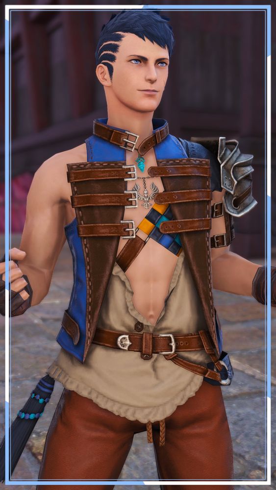 Theodis posing with a smirk and determined pose. 