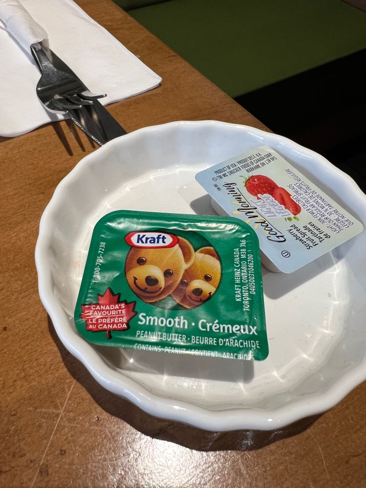 a package of Kraft peanut butter 