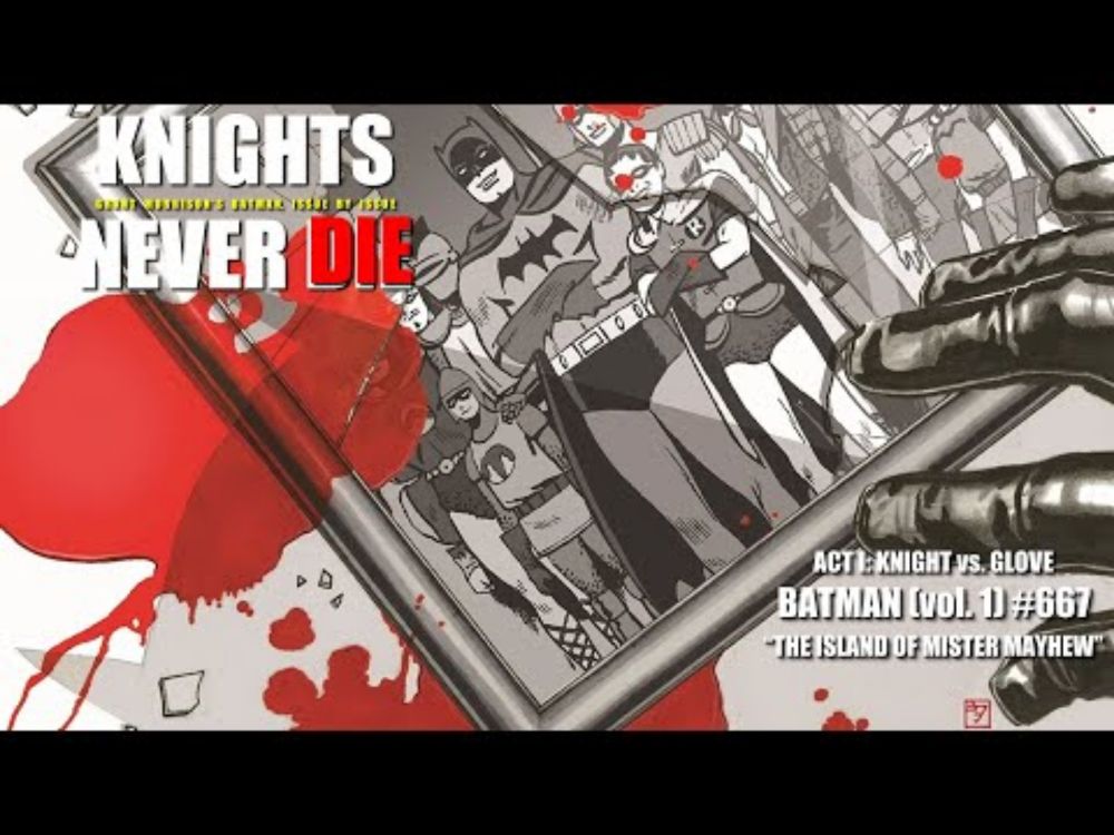 BATMAN #667 – The Black Glove’s Deadly Game Begins | Knights Never Die #10