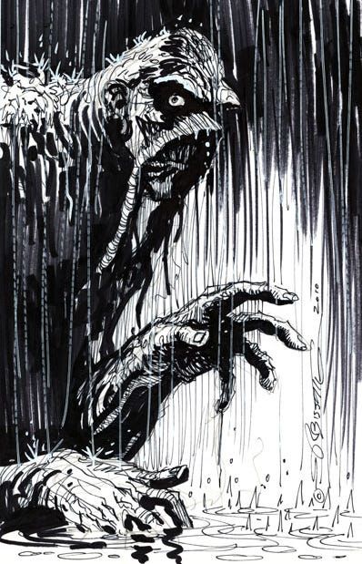 Swamp thing by Stephen Bissette
