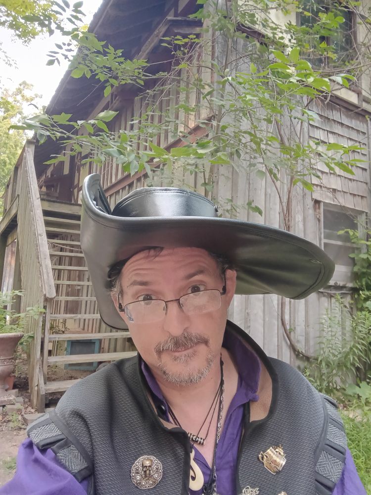 Me in my new hat 