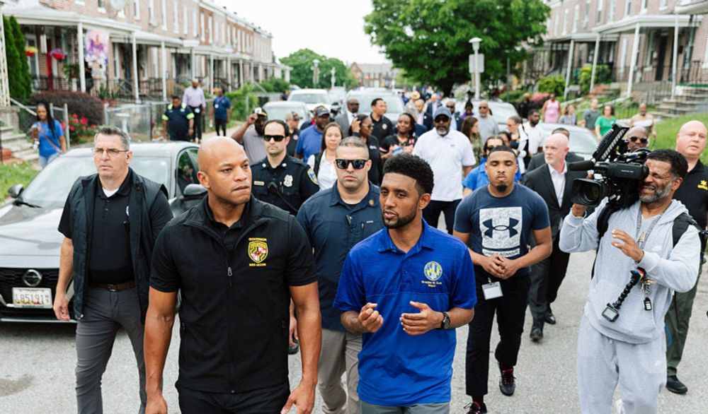 This April, Baltimore saw five homicides.