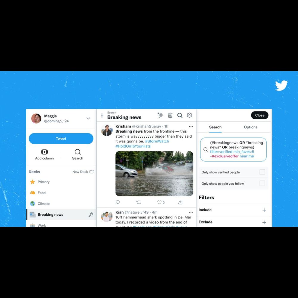 Twitter’s ‘new’ Tweetdeck lives behind a verified paywall