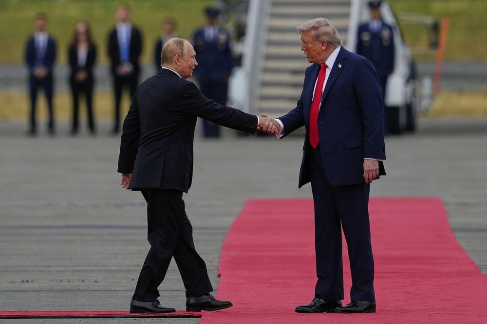 KYIV, Ukraine (AP) — In Kyiv, Ukrainians living under near daily Russian bombardment watched with astonishment as their country’s most important ally rolled out a red carpet in Alaska for the man they blame for over three years of war, bloodshed and loss.