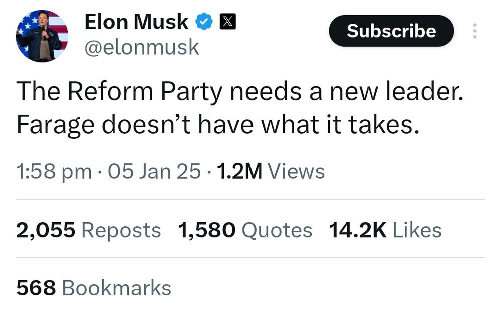 Musk tweet