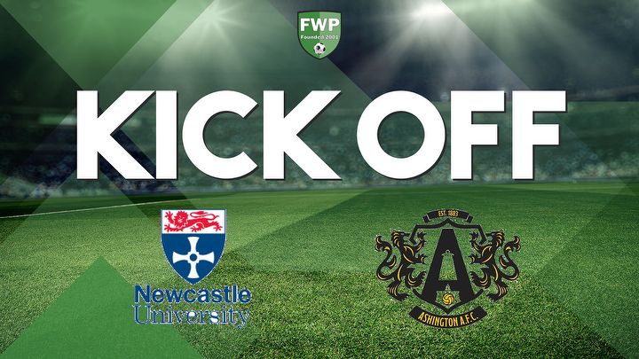 KICK-OFF (SECOND-HALF): Newcastle University v Ashington AFC