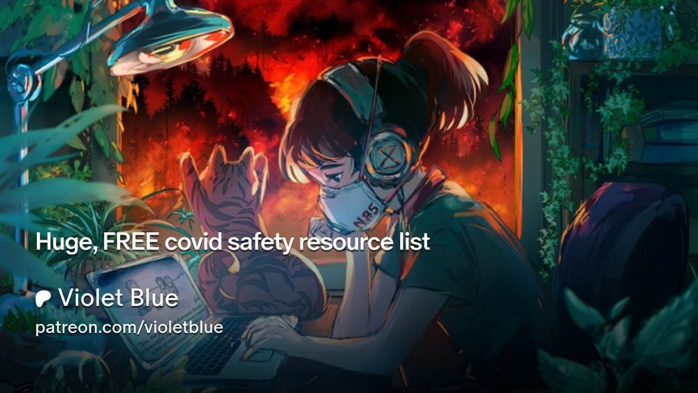 Huge, FREE covid safety resource list | Violet Blue