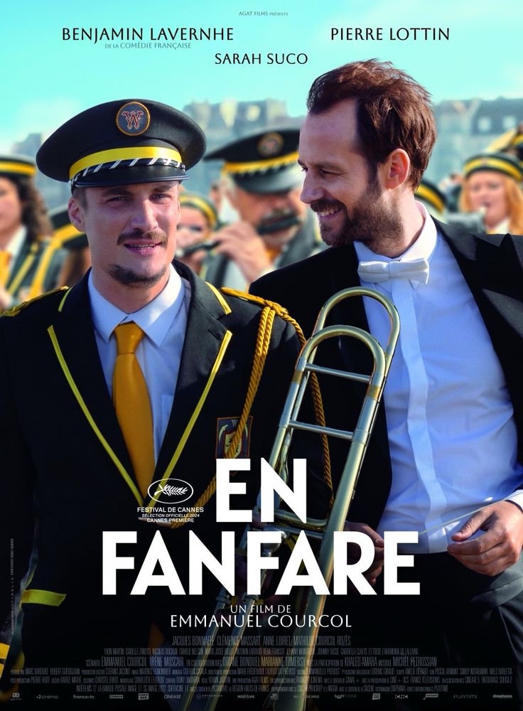 Affiche du film En Fanfare. 