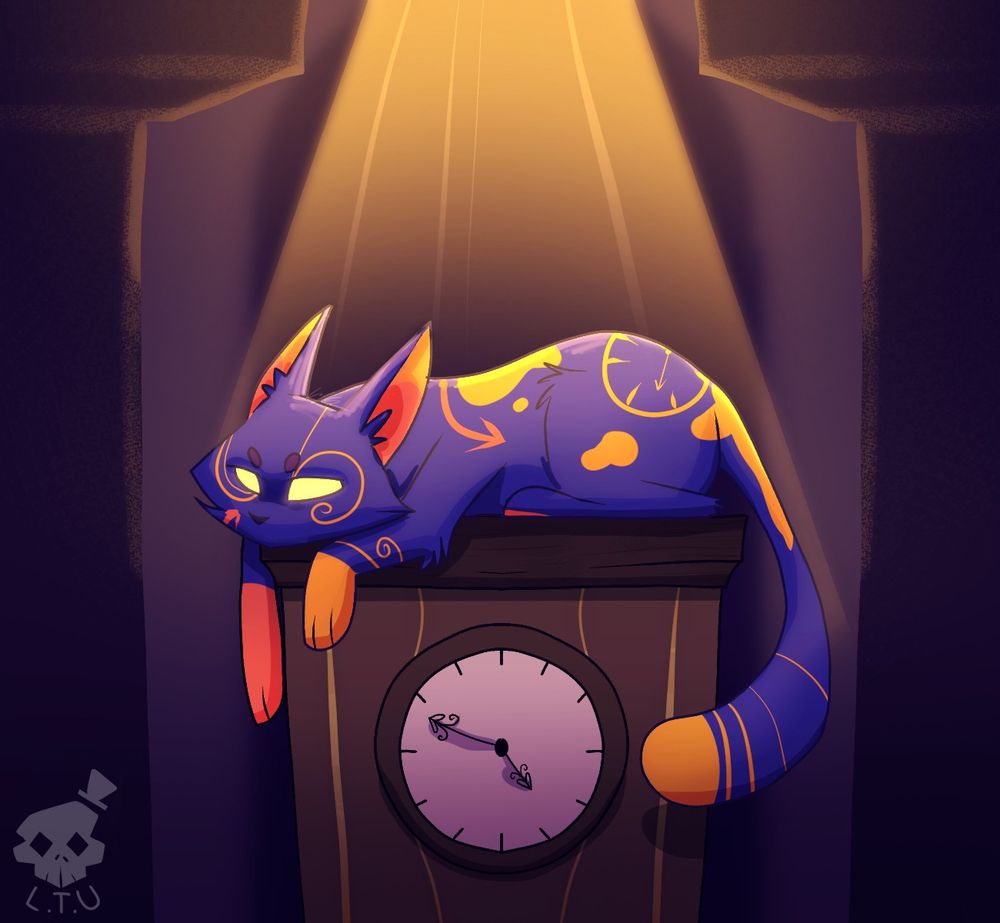 A cat in Time.