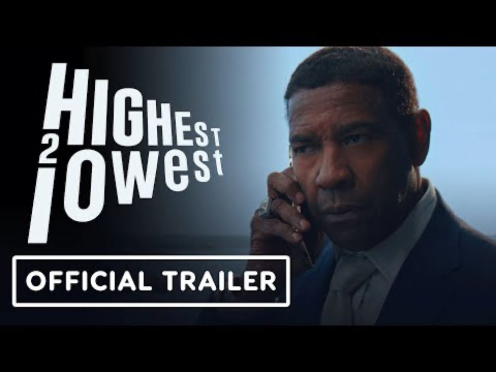 Highest 2 Lowest - Official Trailer (2025) Denzel Washington, Jeffrey Wright, A$AP Rocky