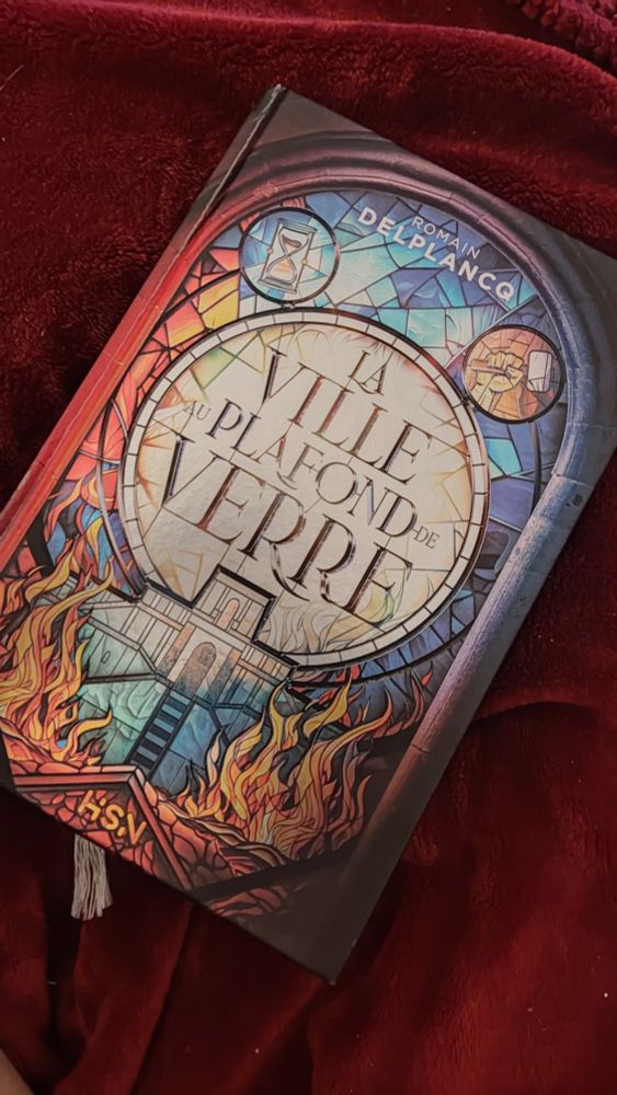 Photo du livre "La ville au plafond de verre" de Romain Delplancq chez L'Homme Sans Nom.
