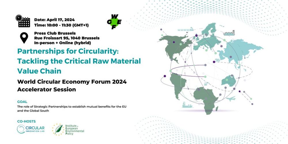 Event | Partnerships for circularity - Tackling the critical raw material value chain - IEEP AISBL