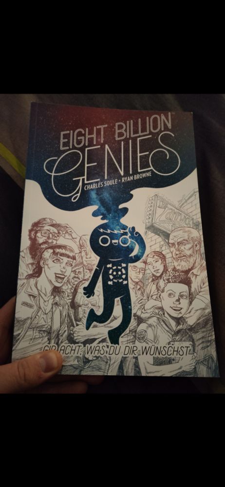 Copy of "Eight Billion Genies" by Charles Soule