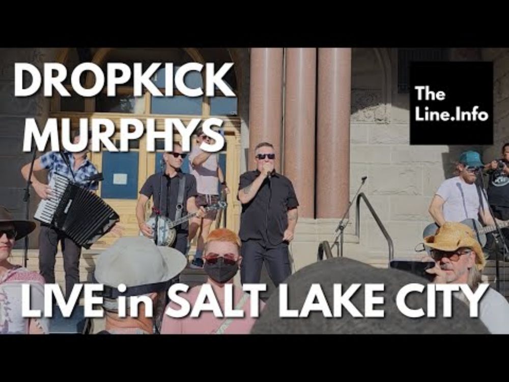 Dropkick Murphys performing "Who'll Stand With Us" live in Salt Lake City, August 2, 2025