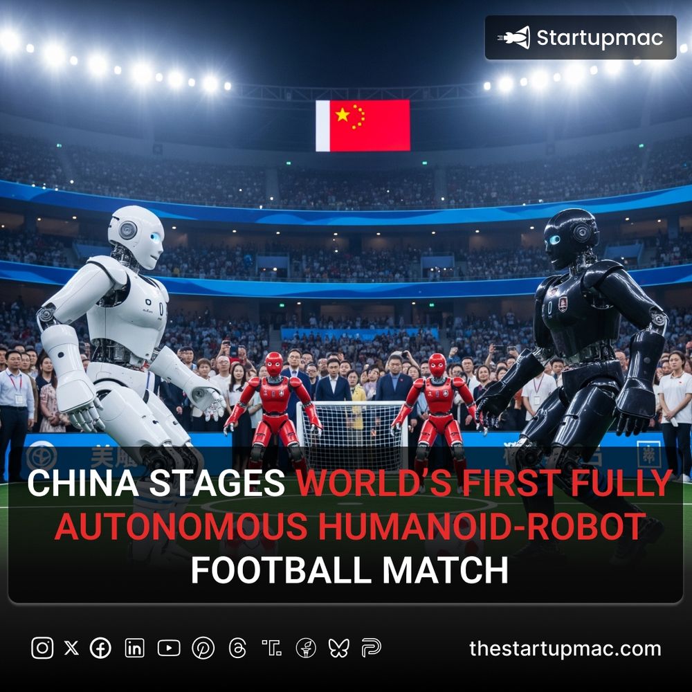 Beijing hosted a milestone AI sports event in which four university teams fielded fully autonomous humanoid robots in a 3‑on‑3 tournament. Tsinghua’s THU Robotics beat China Agricultural University 5‑3, despite frequent tumbles and two robots exiting on stretchers. Researchers say such contests accelerate real‑world testing for balance, vision and cooperation algorithms.