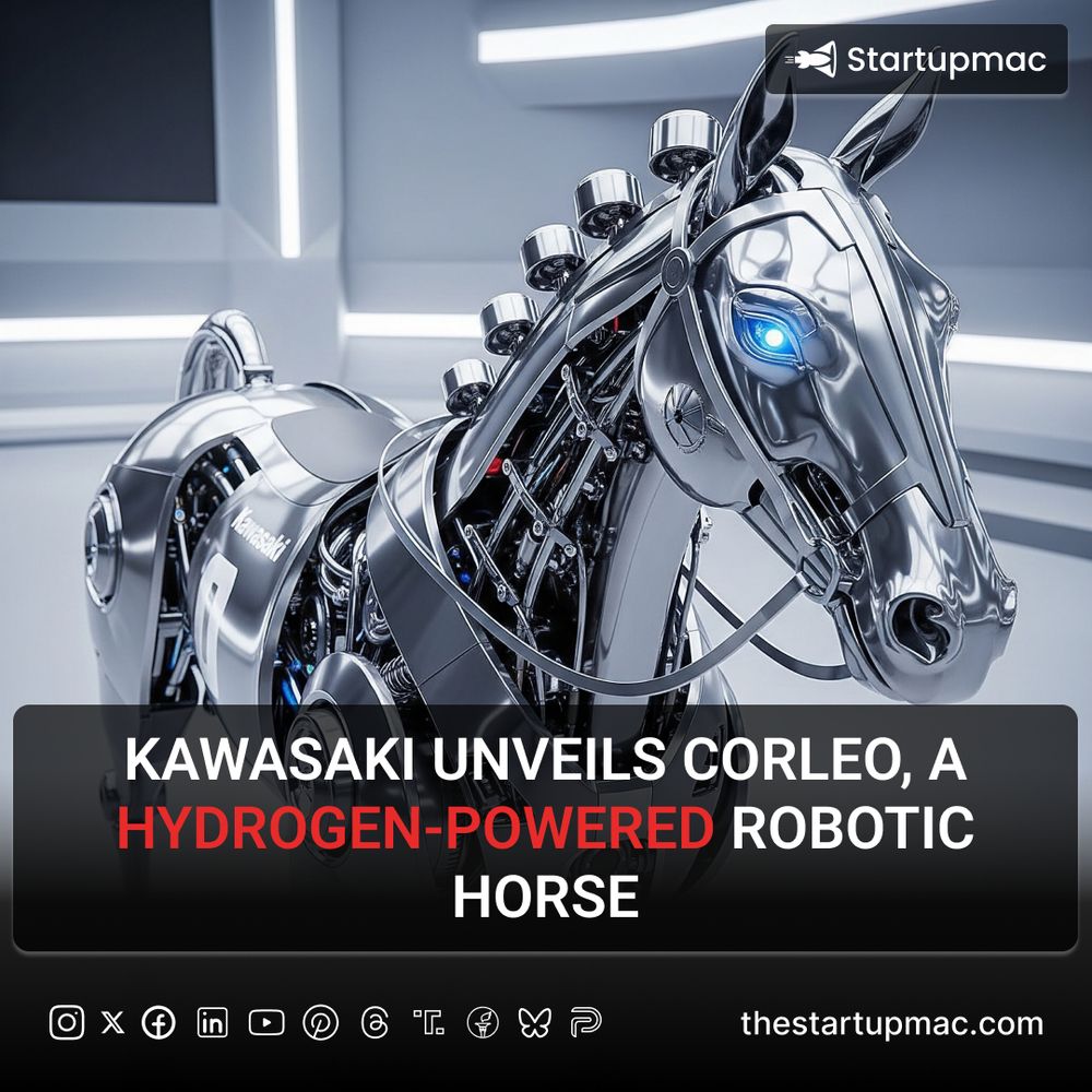 Kawasaki has developed Corleo, the world’s first hydrogen-powered robotic horse designed for transport and industrial use. This machine combines robotics with sustainable fuel technology to create a unique mobility solution. It signals a new era for heavy-duty hydrogen applications in future industries.