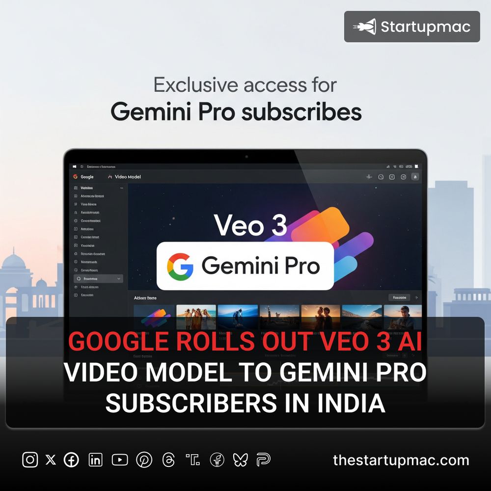 Veo 3 Fast now lets Indian Gemini Pro users create 8‑second 720 p clips with synchronized audio twice as fast as before. The Rs 1 950‑per‑month tier allows three daily Veo 3 videos before reverting to Veo 2; Ultra tier remains Rs 24 500. Google touts better physics, lip‑sync and story comprehension.