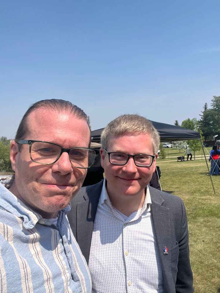 Councillors Ryan Pollard and Lars Hansen