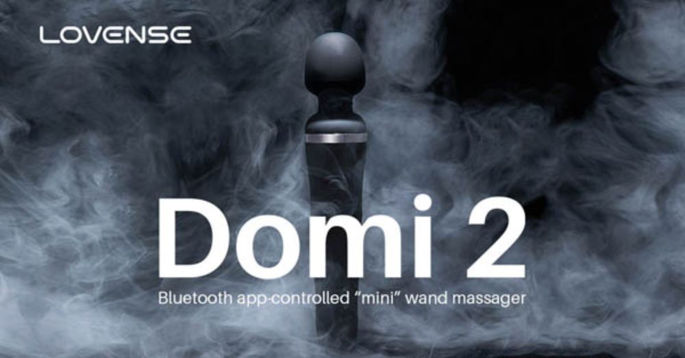 Lovense® Domi 2: Best app-controlled mini personal wand massager!