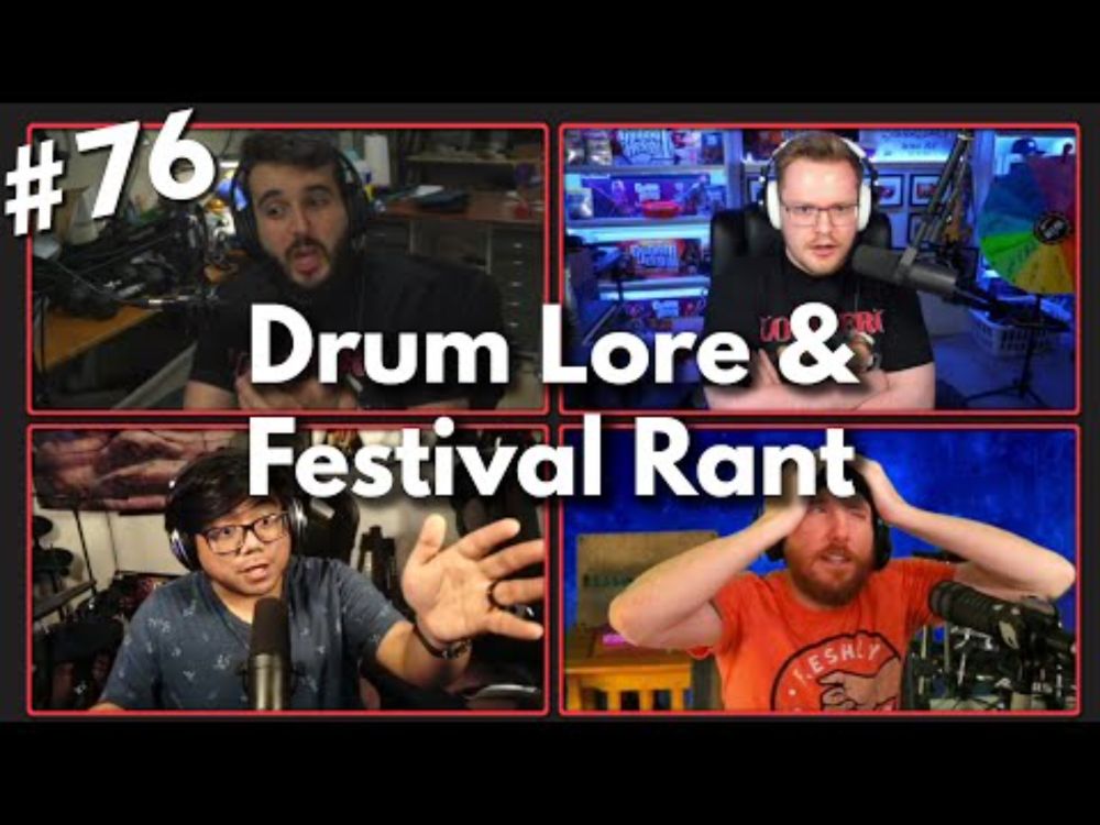 watch this for drum lore & a quick festival rant | Lore Hero Podcast ep. 76