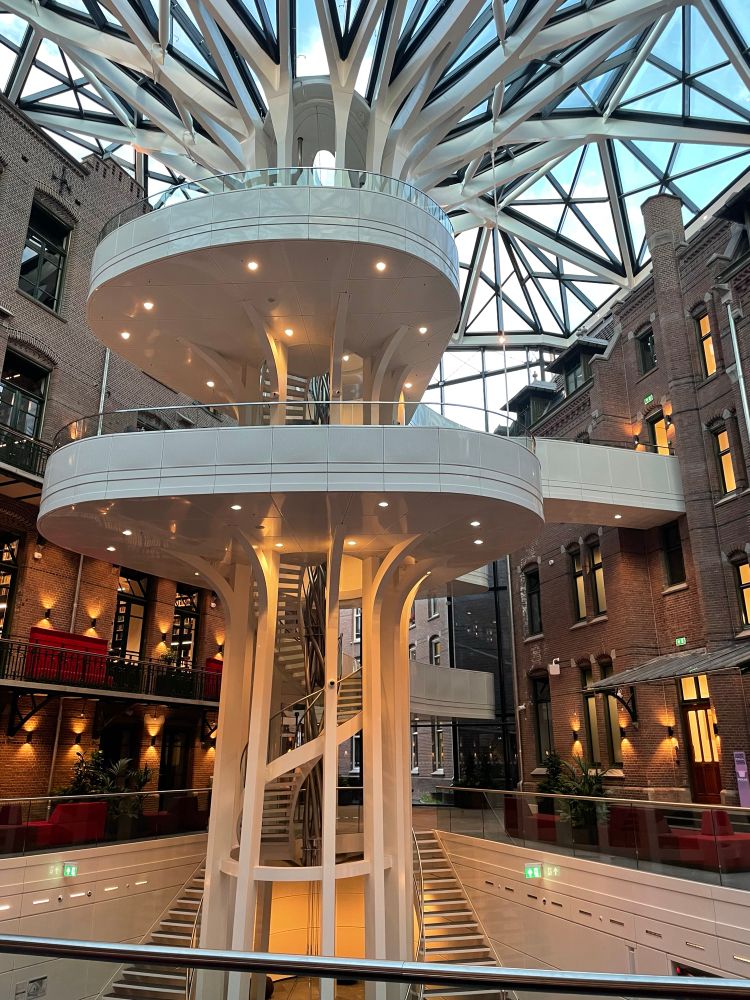 View of inner staircases 