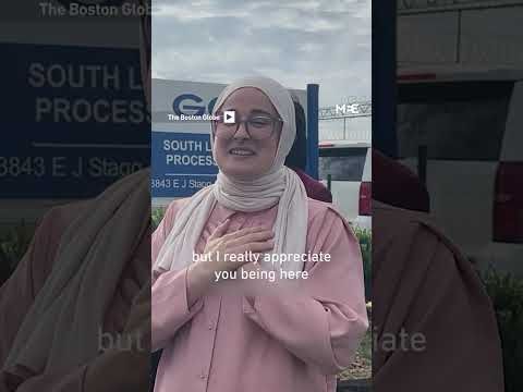 Crowds cheer as Tufts University student Rümeysa Öztürk released early from ICE detention