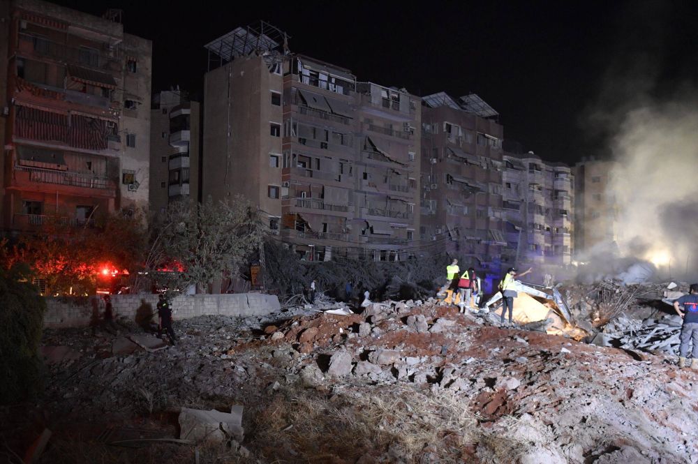 LIVE UPDATES: Israeli army carries out heavy air strike on Beirut's southern suburb