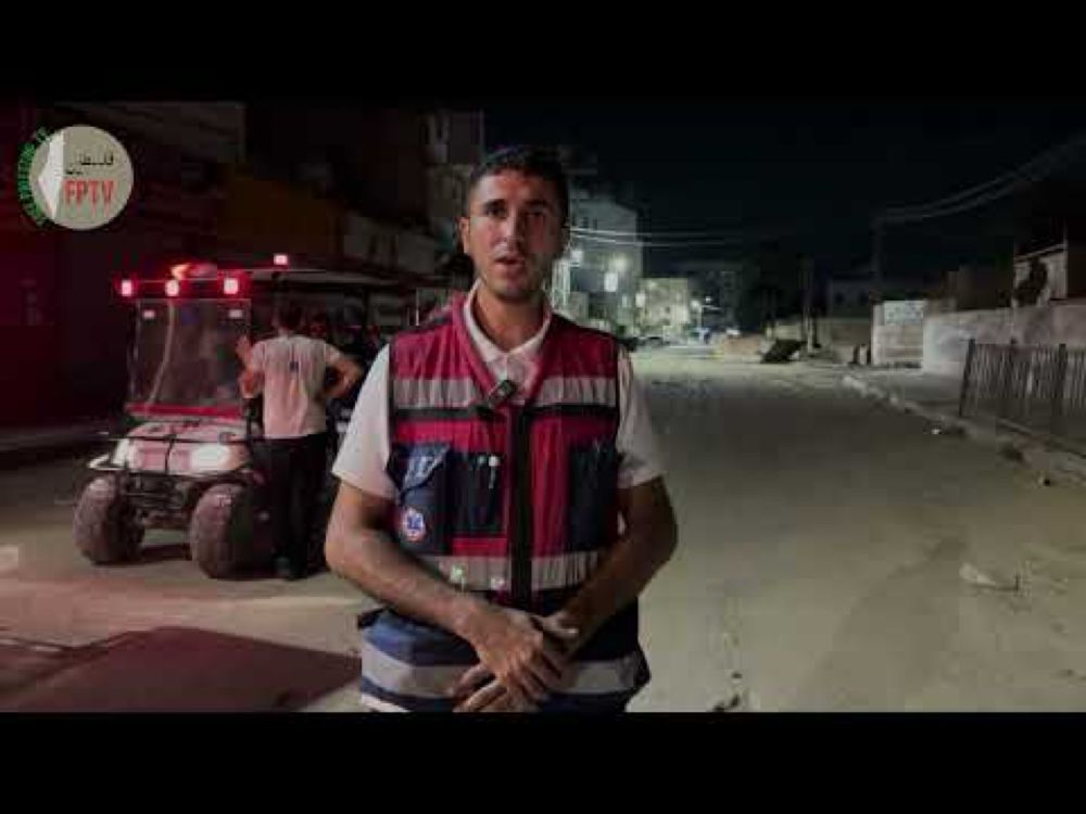 (EXCLUSIVE) Emergency crews blocked by Zionist army from entering Jenin Camp, Sep 1, 2024