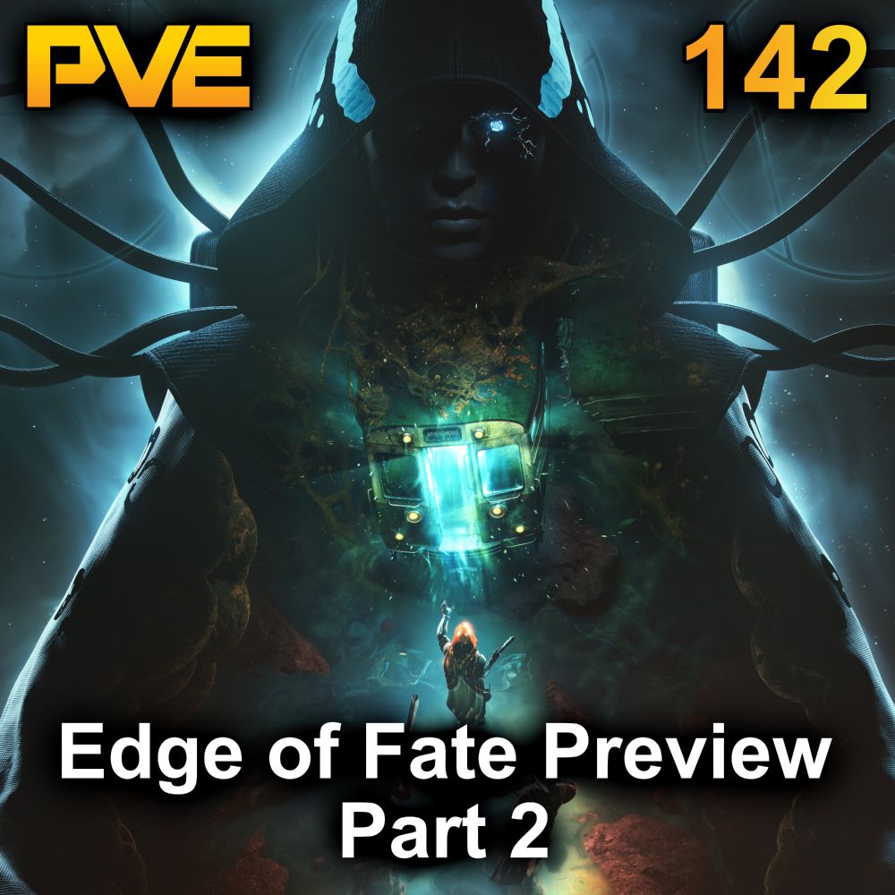 Episode 142 of Podcast Versus Enemies - a Destiny podcast dedicated to the PvE sandbox hosted by Court, Impetus and Saint - is now available in all the usual places.

Court, Impetus, and Saint discuss Edge of Fate preview content - part 2 of 2.