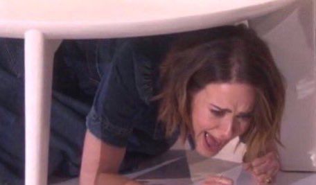 Sarah Paulson as an avatar for me, not strong enough to handle what the algorithm is throwing at me 😵‍💫