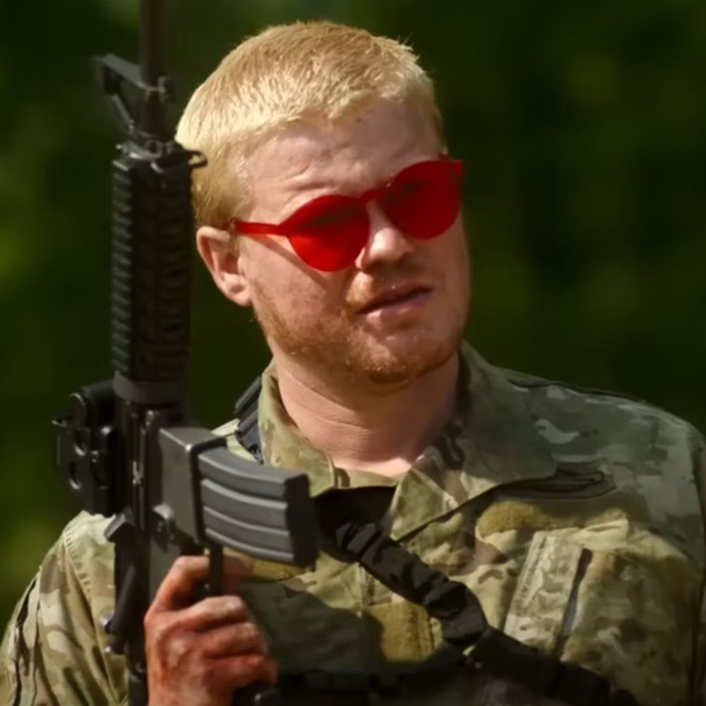 Jesse Plemons in the best scene in Alex Garland’s CIVIL WAR 