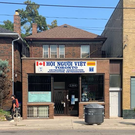 The childhood home of Frank Gehry, 1364 Dundas Street West in Toronto 