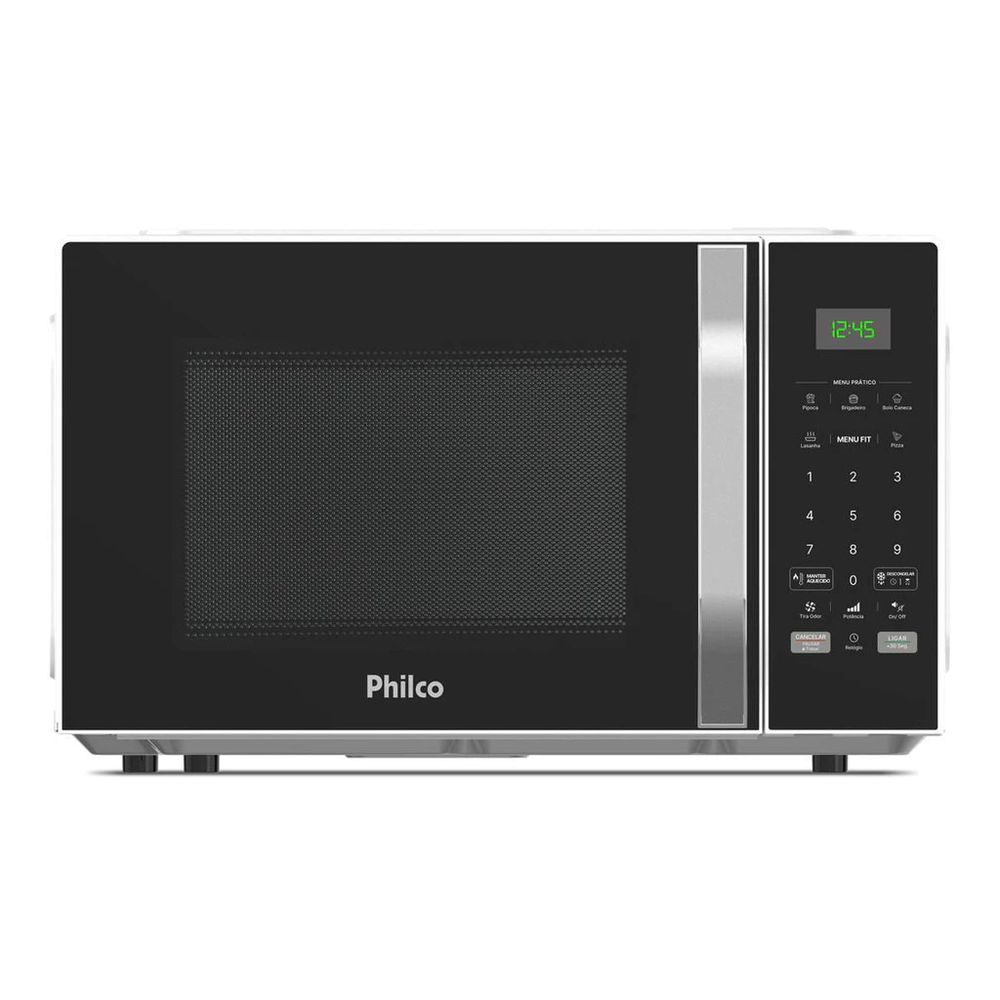 oferta de Micro-ondas 25L Philco Função Tira Odor 1100W PM27 em oferta na shopee.