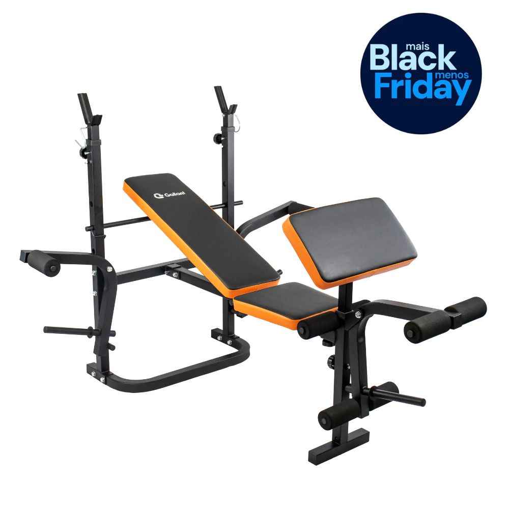 imagem de Estação de Musculação Banco de Supino Gallant Elite X em oferta na shopee.
