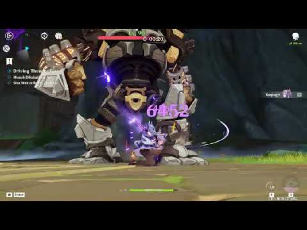 Keqing Envisaged Echoes Driving Thunder | Genshin Impact