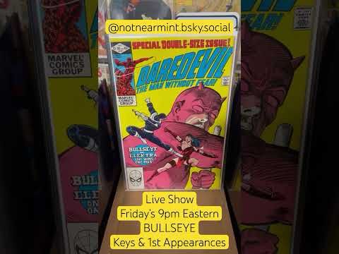 BULLSEYE - 6 Keys & 1st Appearances - Comic Books