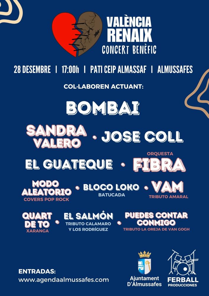 Cartel del concierto