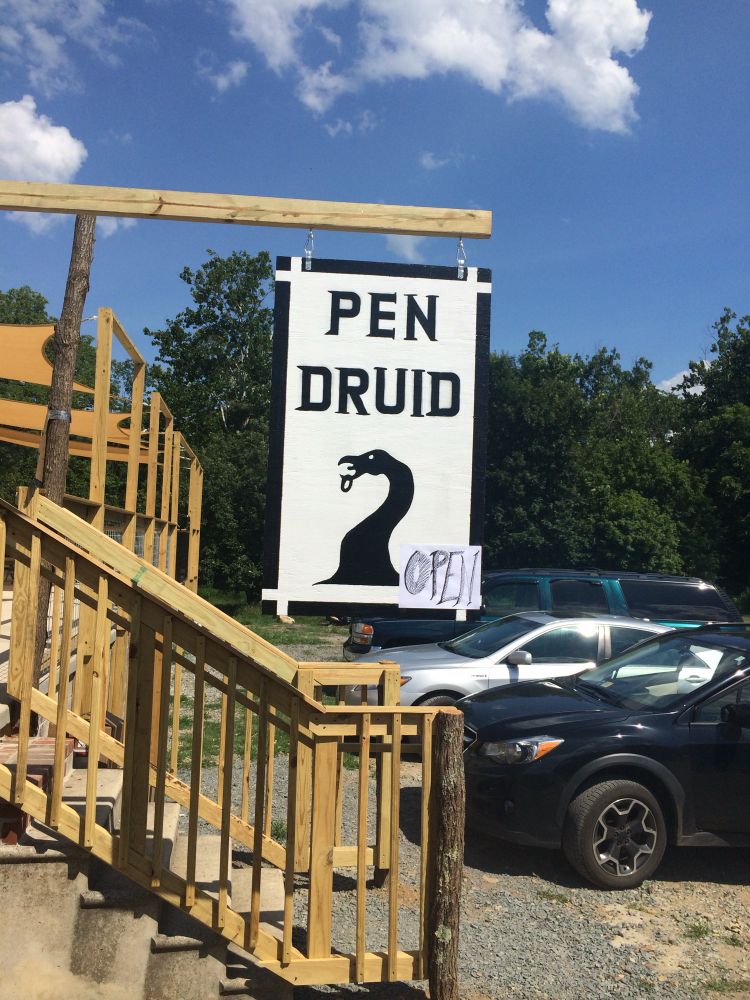 Pen Druid fermentation opened in Sperryville in 2015.