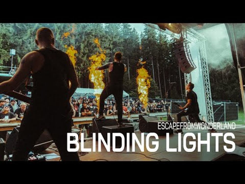 ESCAPE FROM WONDERLAND - BLINDING LIGHTS (The Weeknd Metalcore Cover) (OFFICIAL)