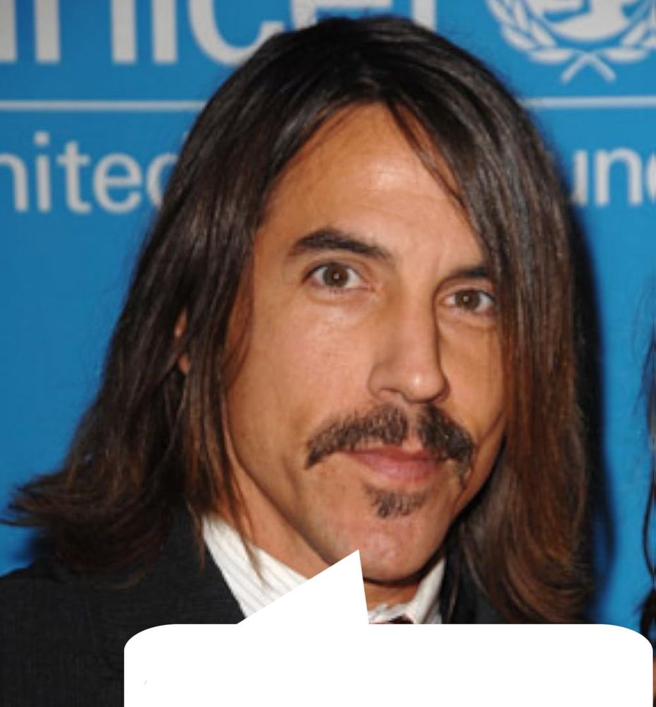 Anthony Kiedis of the Red Hot Chili Peppers 