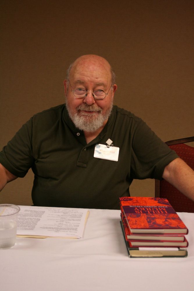 John Alfred Taylor during a Confluence panel in 2008