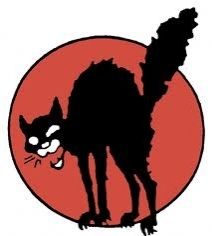 An image of "Sabo-Tabby"

From the IWW website:

The Black Cat -- traditionally drawn as angry with claws bared, arched back, and a brushy tail (pictured, right) -- has long been one of the symbols of the IWW.  It was probably conceived by IWW member Ralph Chaplin (most famous for penning the IWW / labor anthem "Solidarity Forever"), who produced many of the IWW's early "slient agitator" graphics which -- themselves -- had a close association with hobo signs (described elsewhere in this gallery of IWW cultural icons).

Although today the cat has a general association with the IWW -- sometimes even as a mascot -- it's original purpose was as a code or symbol for direct action at the point of production, specifically sabotage.