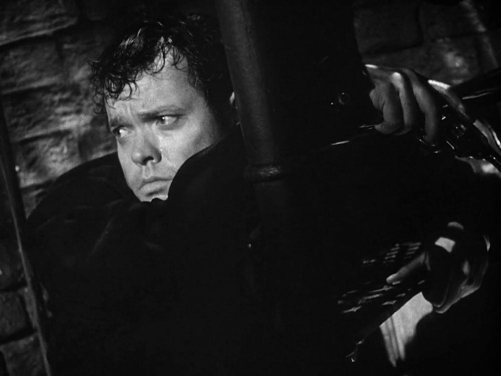 Orson Welles as Harry Lime in The Third Man