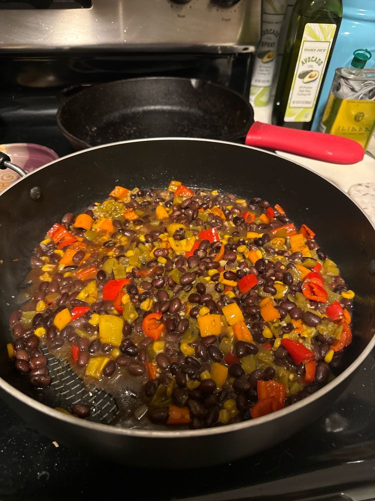 The beginnings of taco night. 