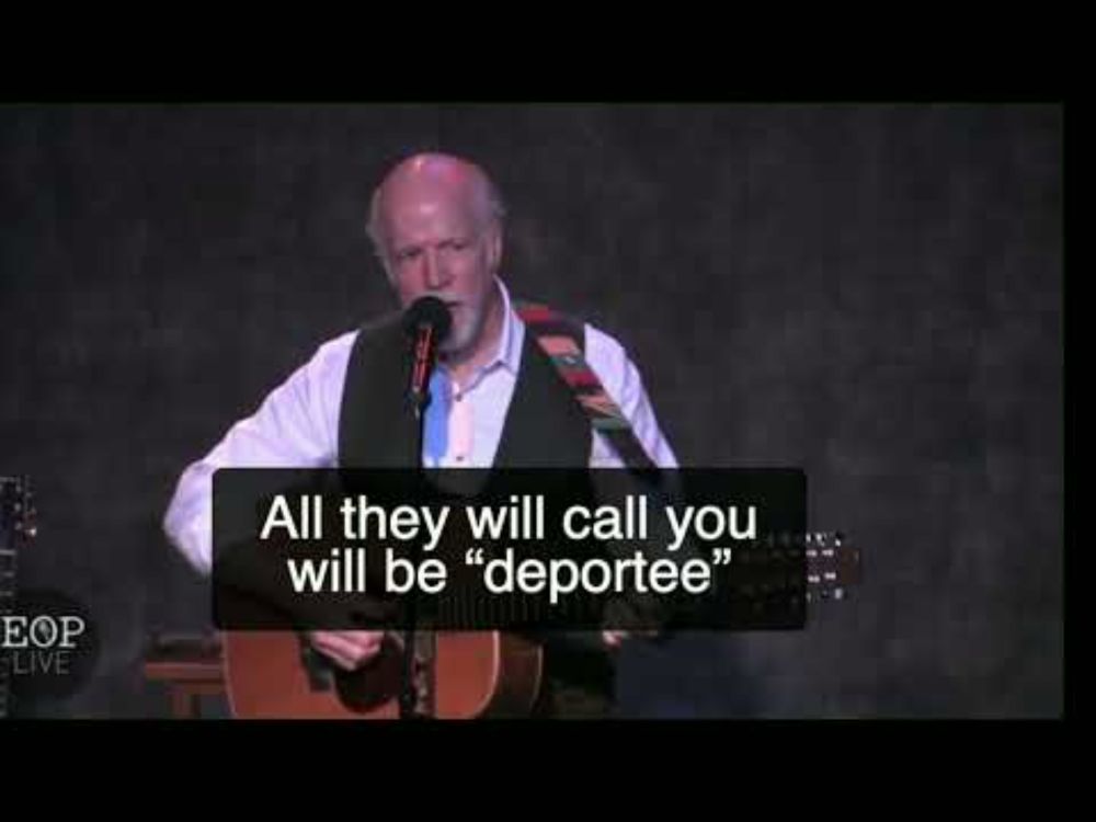 John McCutcheon singing Deportee (Plane Wreck At Los Gatos) by Woody Guthrie - Eddie Owen Presents