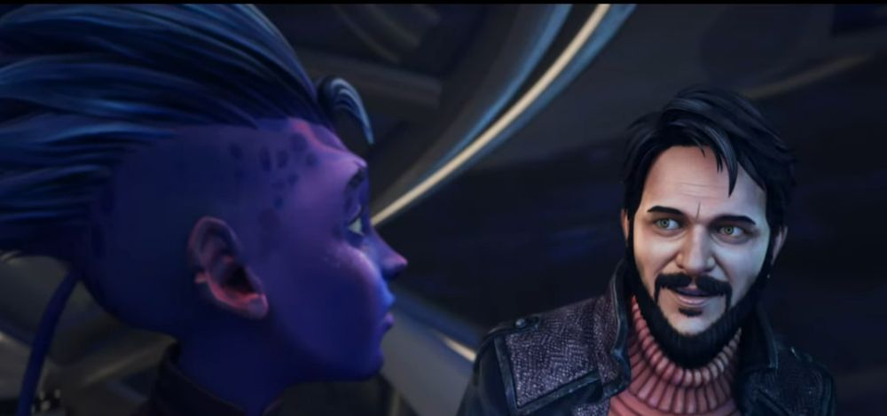 Wesley Talking to Dal