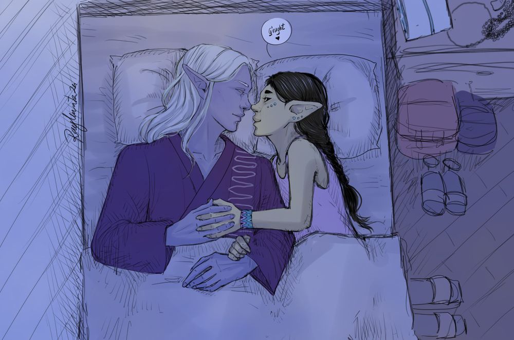 When you meet your ex-boyfriend from a past life and you fall for them again bc damn, their spellcasting is so fine. 